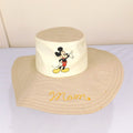 80s Walt Disney Productions Mickey Mouse Mom Sun Hat - OSFA