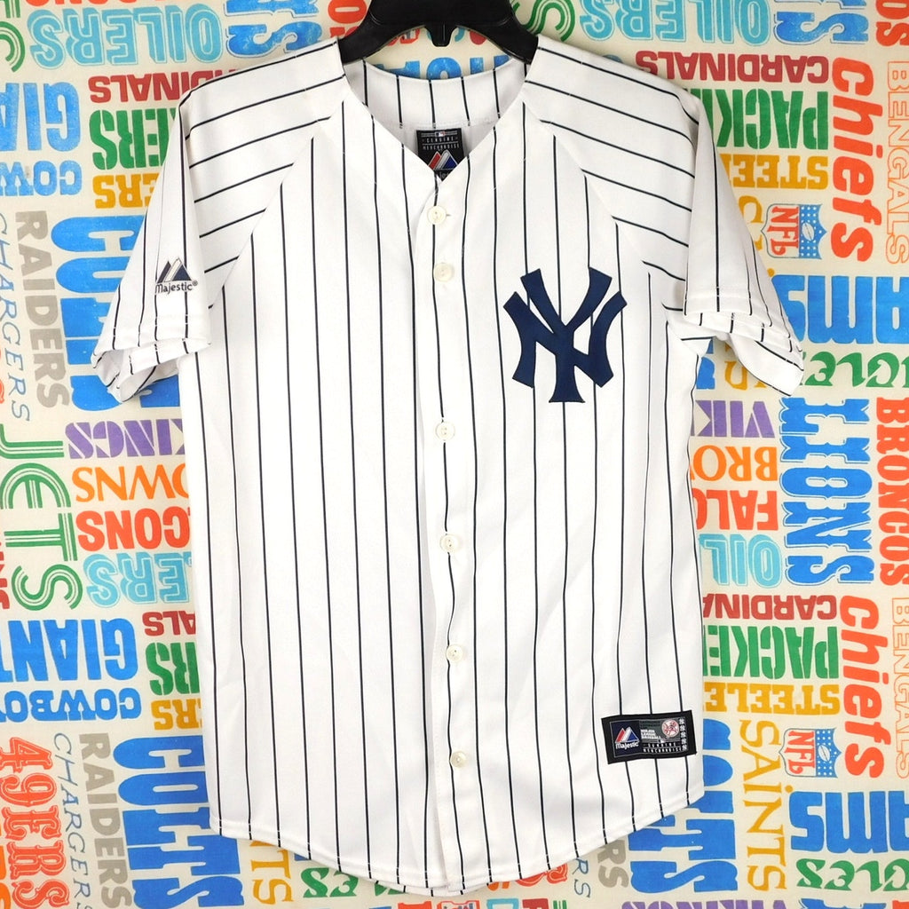 Majestic New York Yankees Mark Teixiera Jersey - Tagged youth L, fits adult S