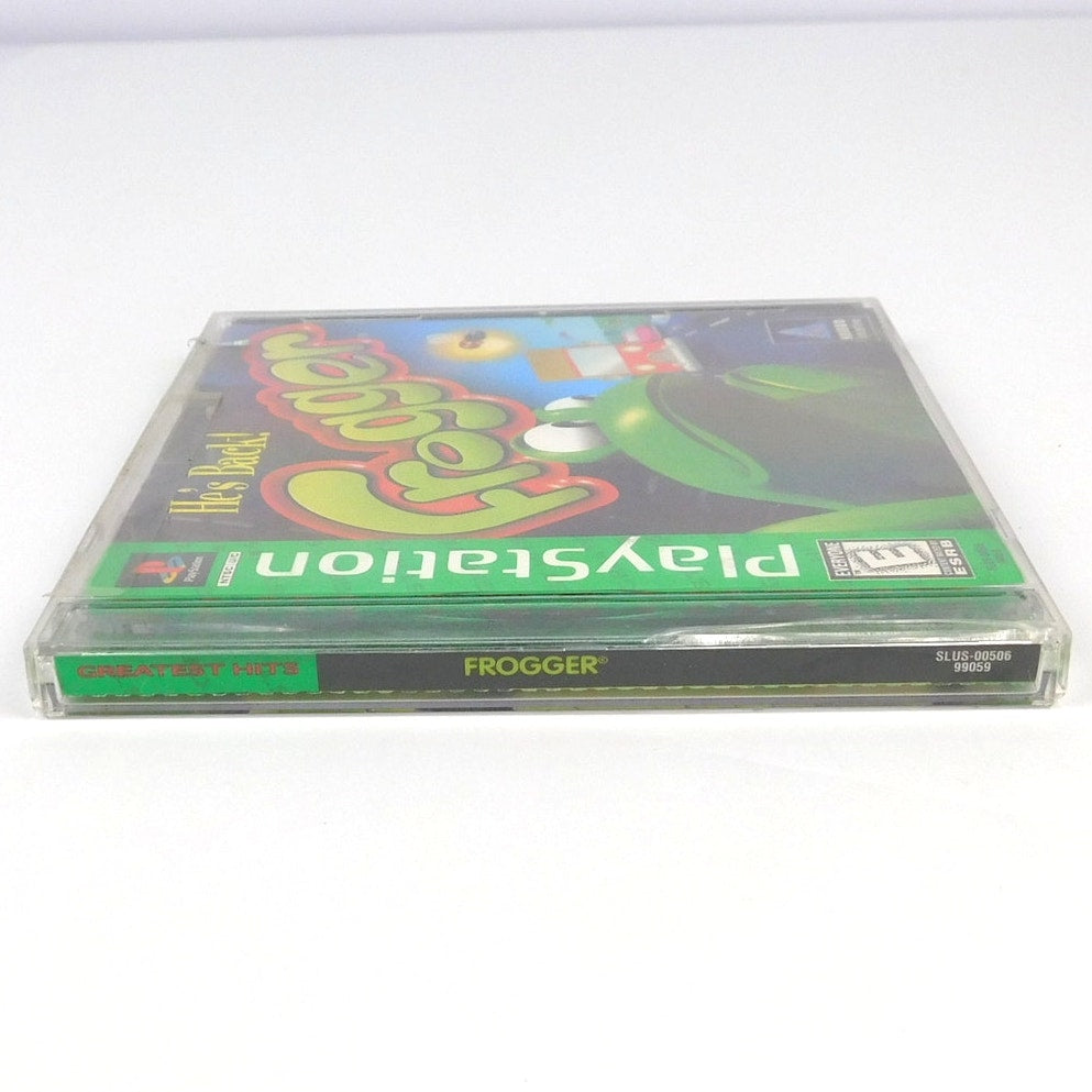 Frogger Sony Playstation 1 PS1 Tested Working Complete CIB 1998 Greatest Hits