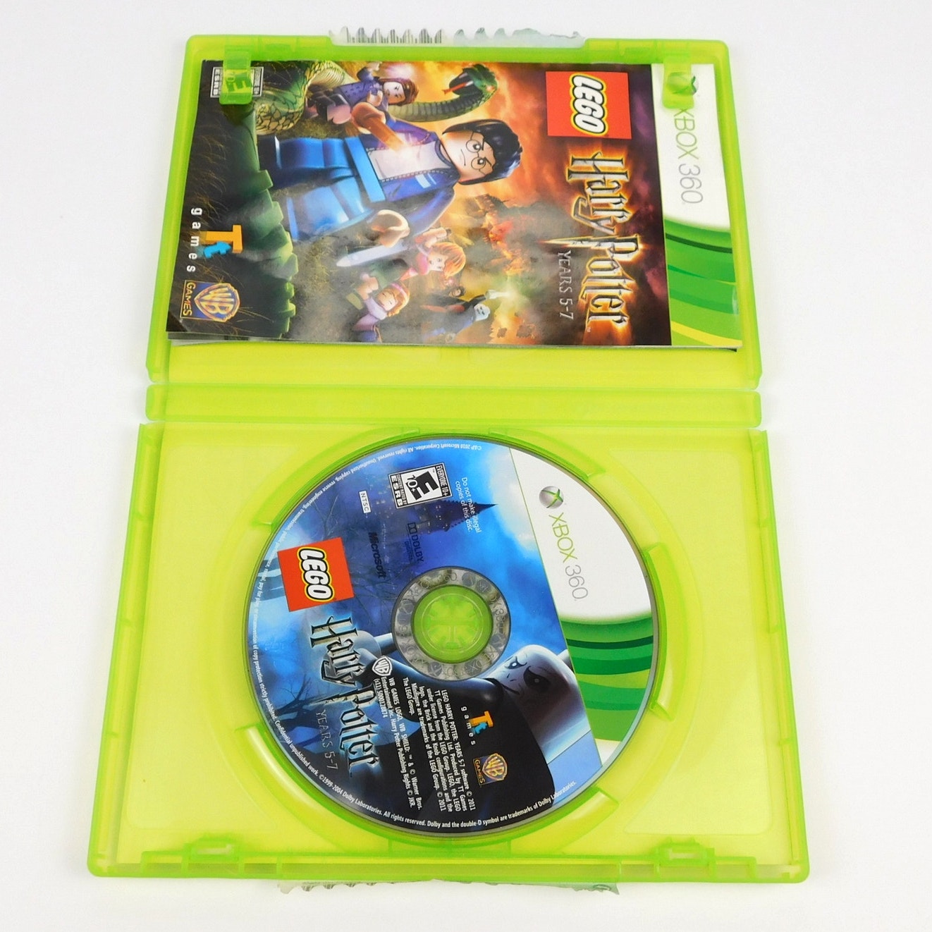 Lego Harry Potter Years 5-7 Microsoft Xbox 360 Complete CIB Tested Working