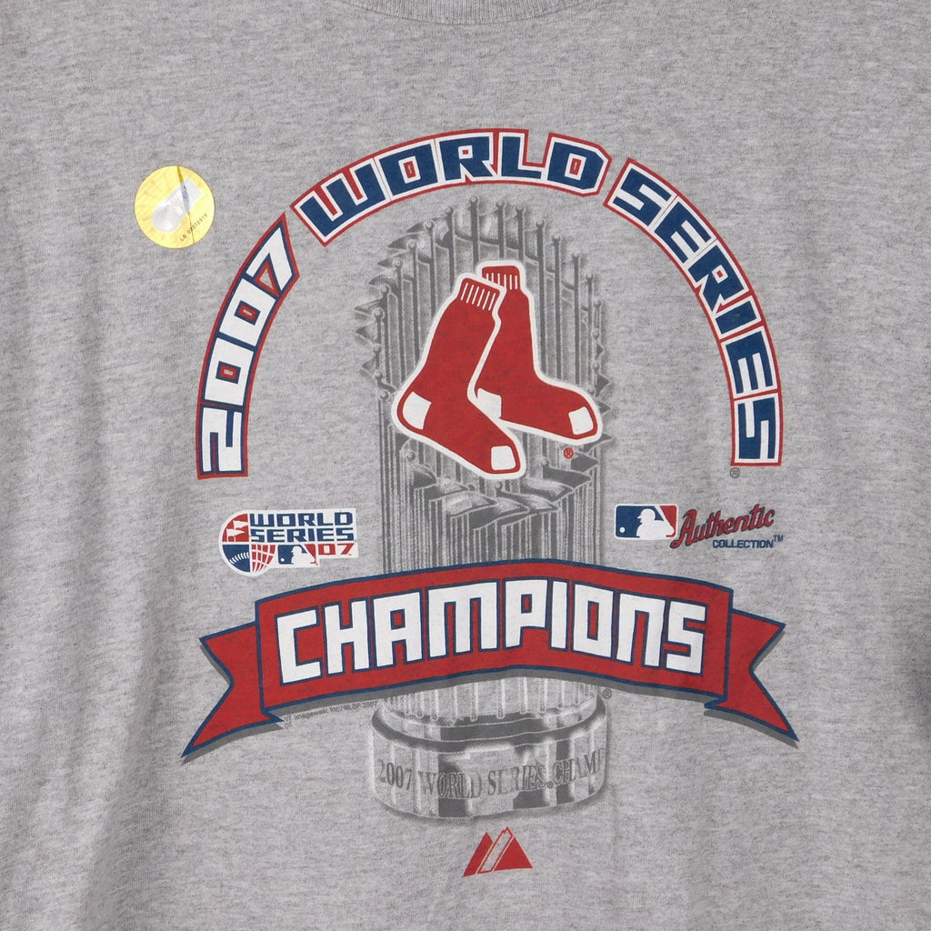 Boston Red Sox 2007 World Series Champions T Shirt - Size XL, New
