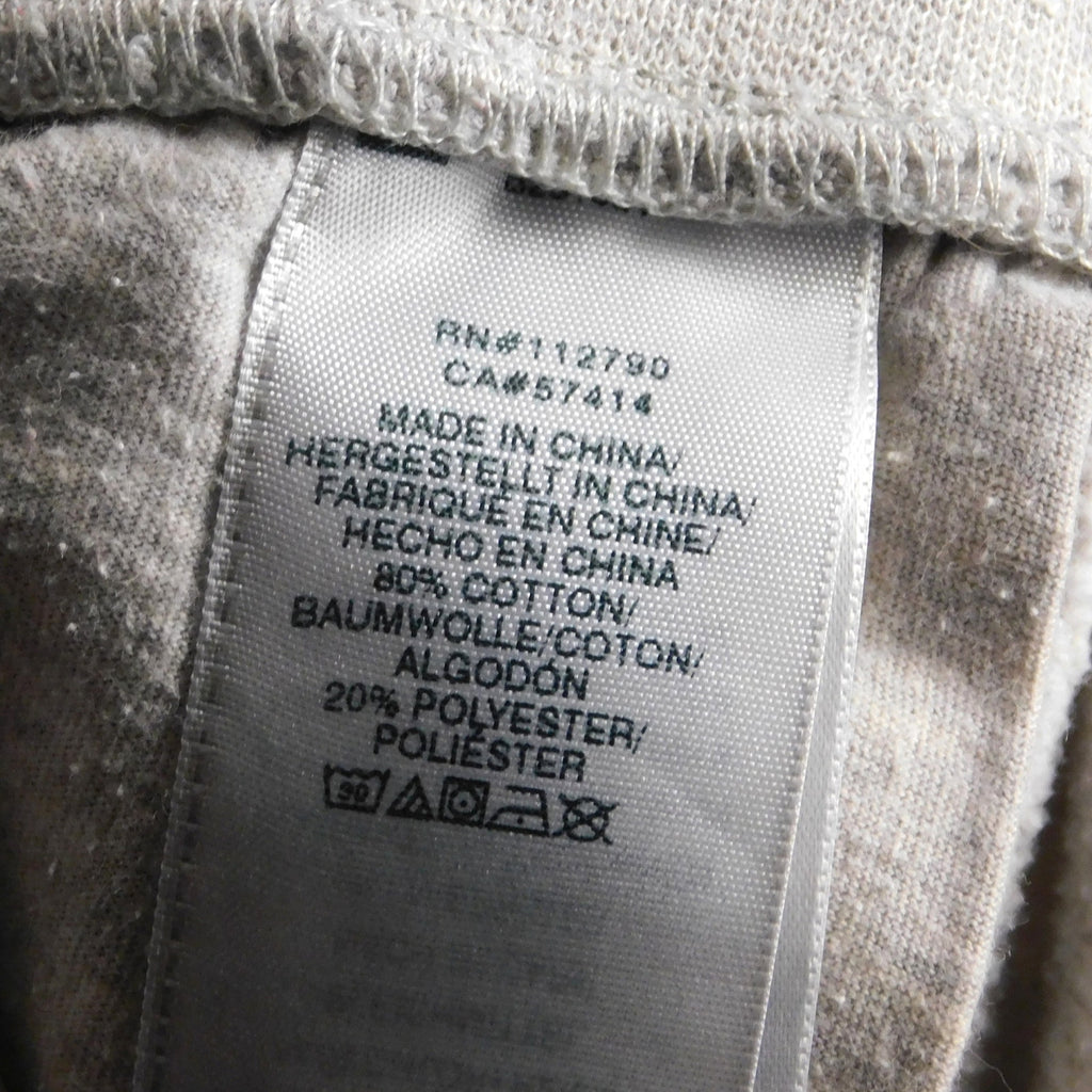 True Religion Sweatpants Size M Joggers Gray Drawstring Navy Blue Horseshoe Logo
