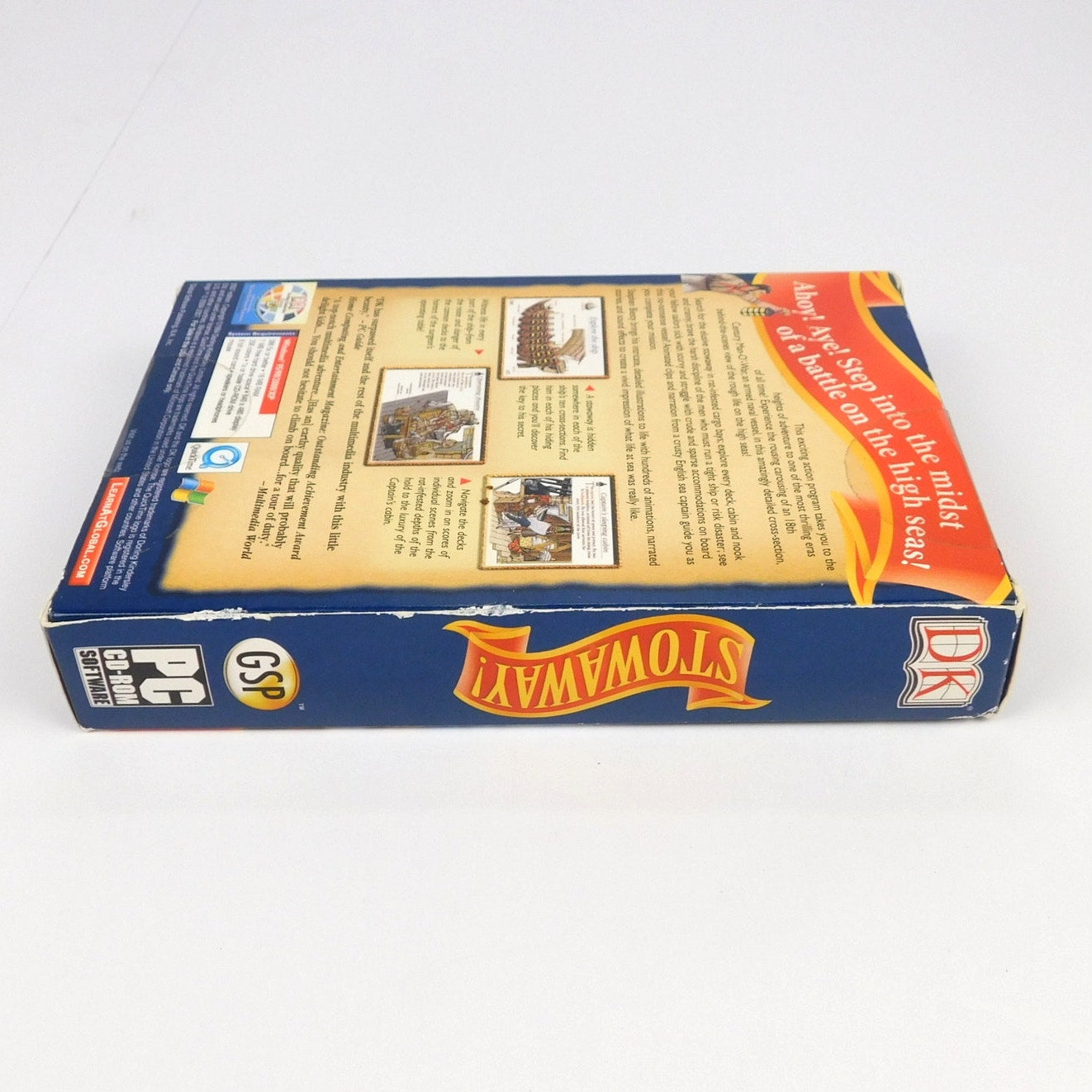 DK Stowaway! PC CD-ROM Sealed Small Box Educational Adventure 2007 Edition