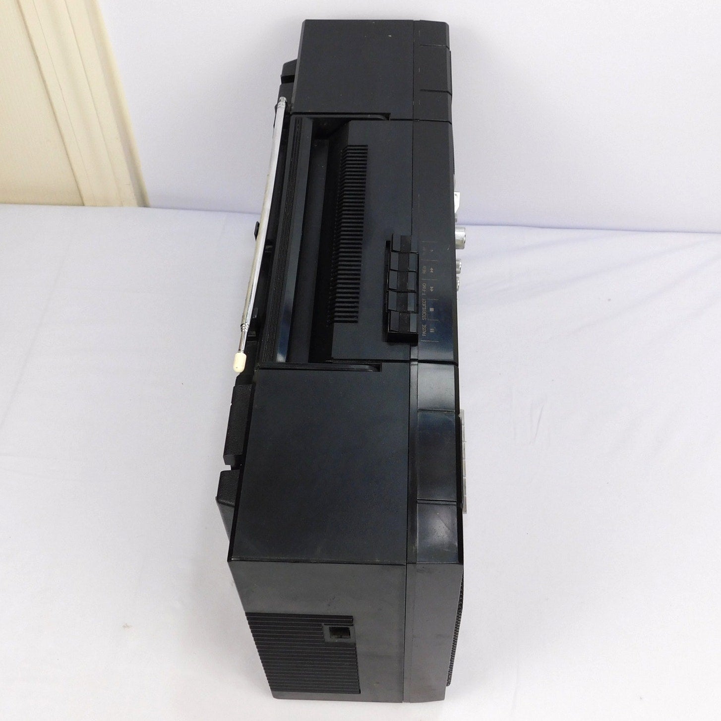Vintage Emerson CTR960 Dual Cassette AM/FM Boombox Tested Works New Belts (See Description)