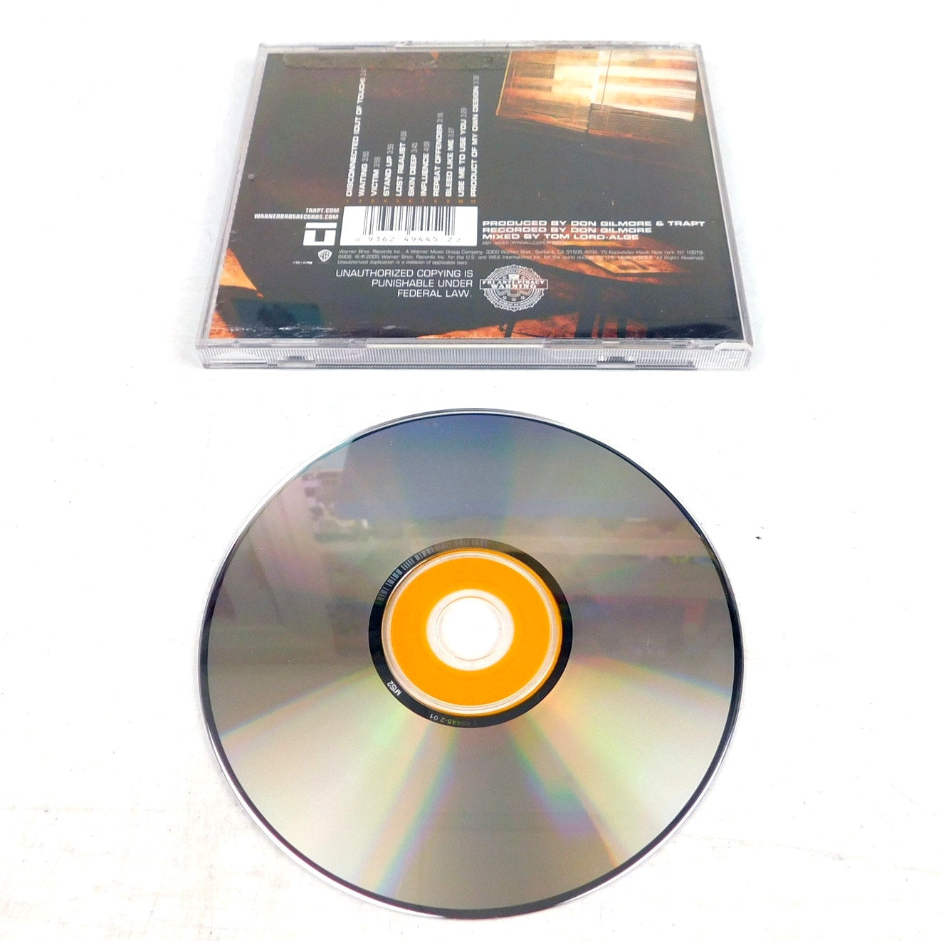 Trapt Someone In Control CD 2005 Tested Warner Bros Records 49445-2