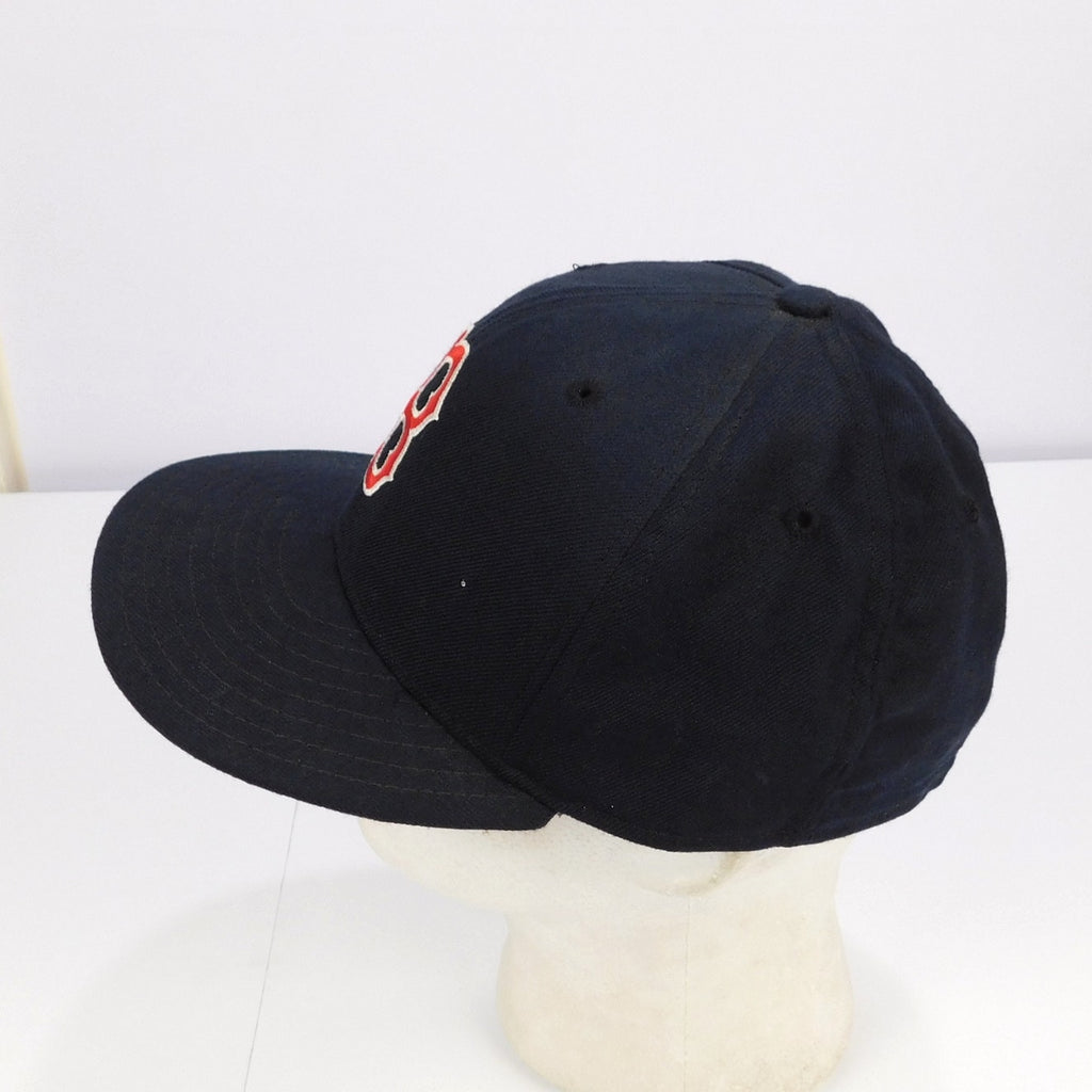 Vintage Boston Red Sox Wool Fitted Hat 7 1/4 USA Factory Seconds MLB New Era 90s