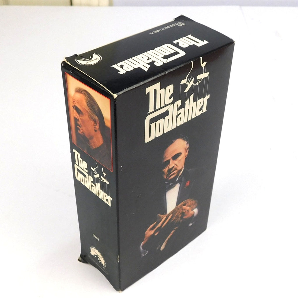 The Godfather VHS 2 Tape Set Tested 1990 Release Marlon Brando Al Pacino Coppola