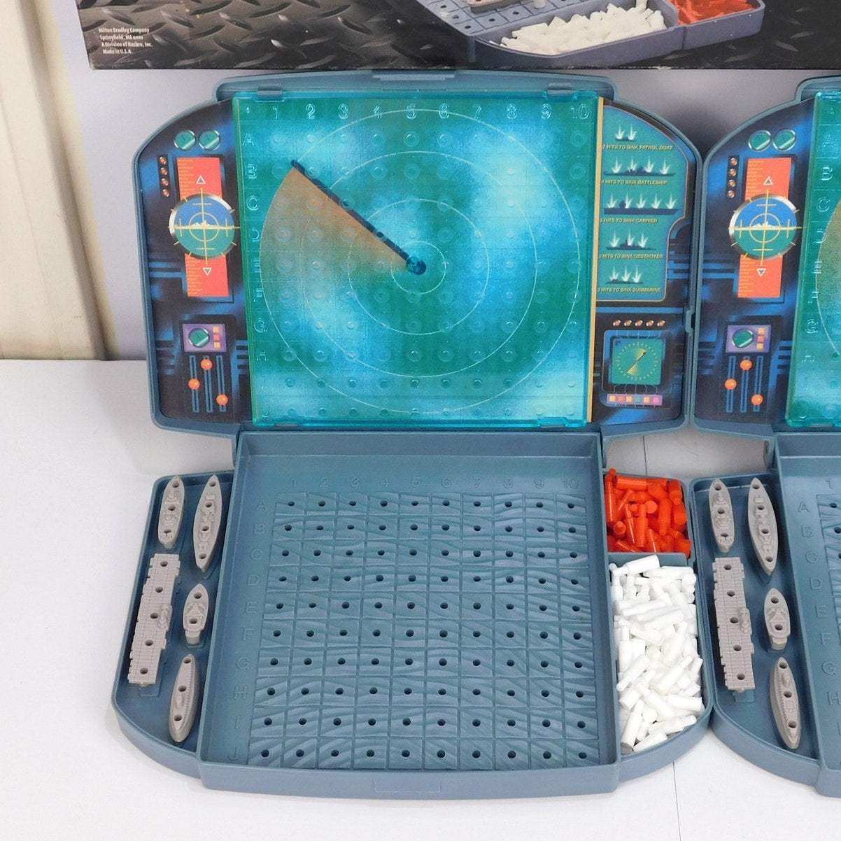 Vintage 1996 Milton Bradley Battleship Board Game Complete CIB No. 4730