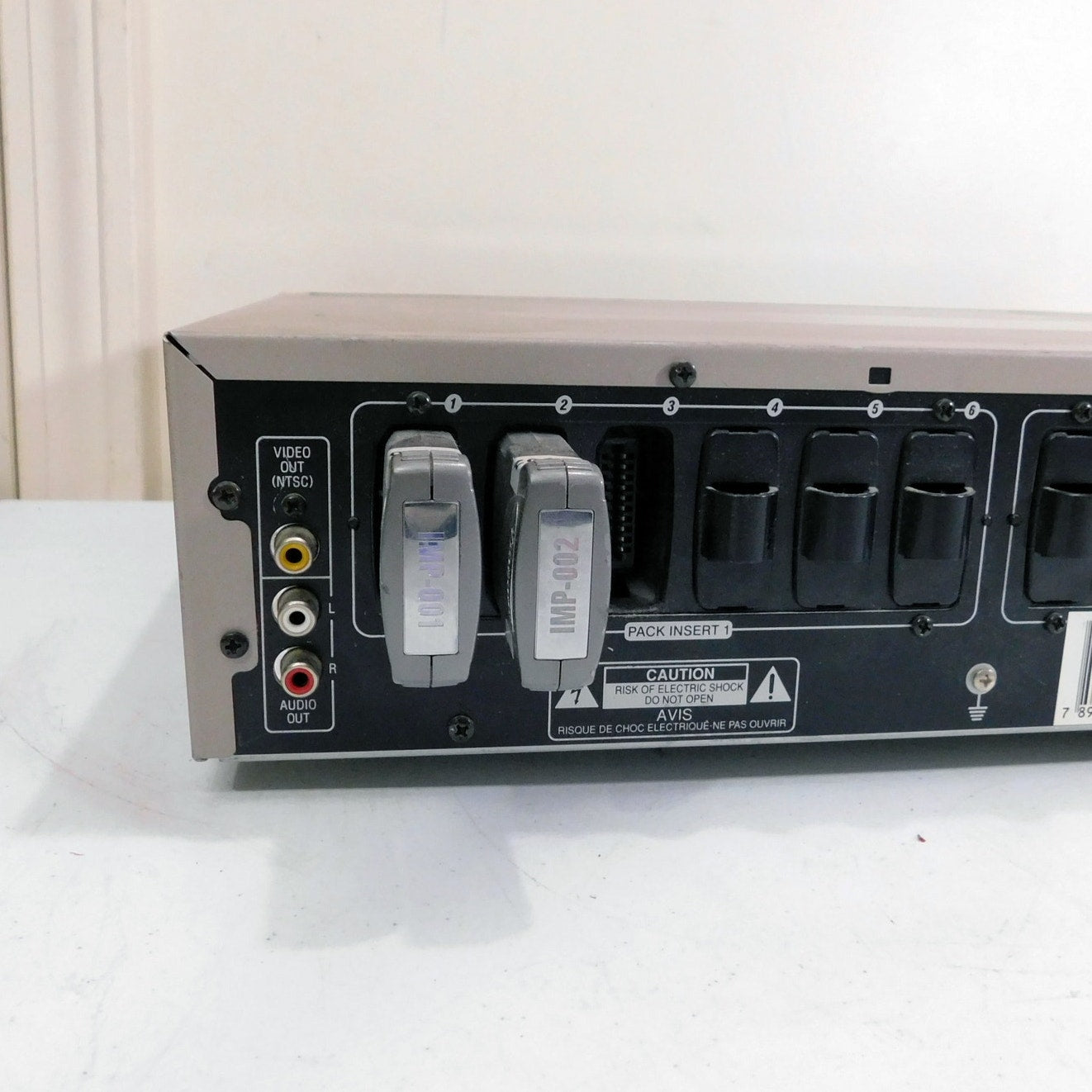 Vintage VCD CD Player Videoke VMP-9000 Karaoke Tested No Remote