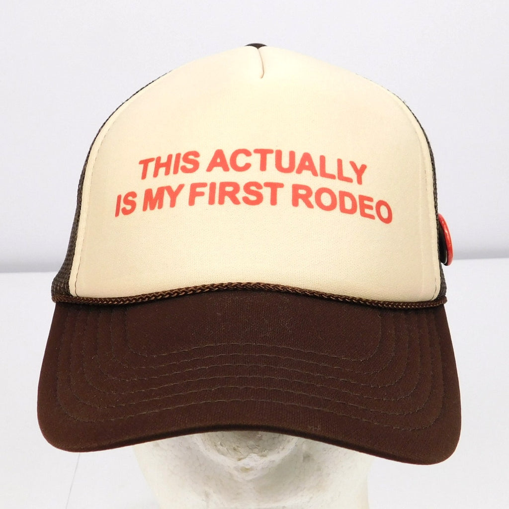 Bottom Shelf "This Is Acutally My First Rodeo" Hat - Adjustable