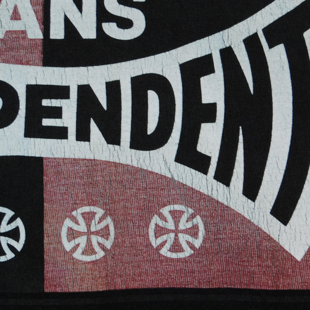 Vans x Independent Trucks T Shirt Mens Medium Black Skateboarding Skate Graphic