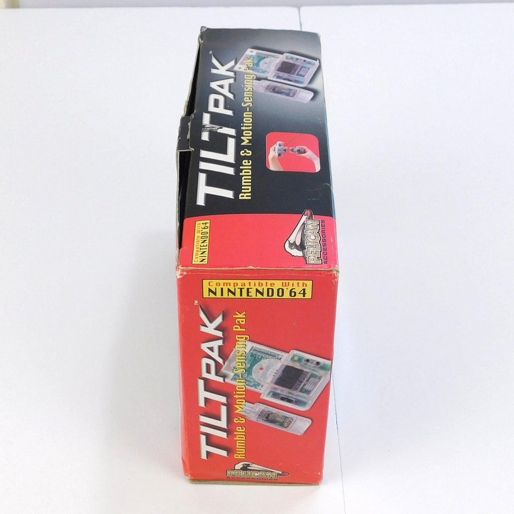 Pelican Tilt Pak PL-470 Nintendo 64 N64 Motion Rumble Pak CIB Tested 1999