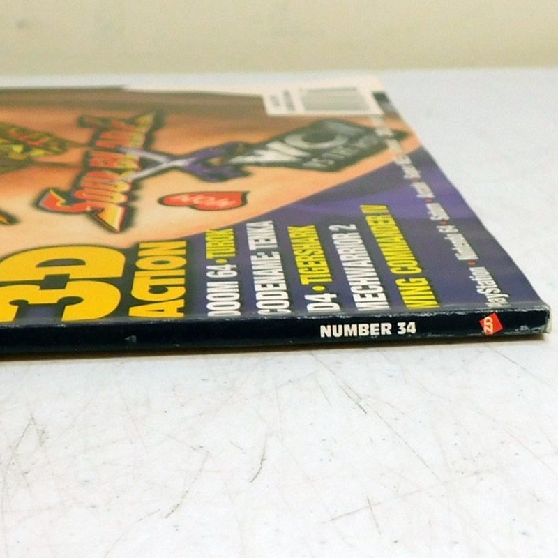 Electronic Gaming Monthly 2 EGM2 April 1997 Fighting Special PS1 N64 Issue 34