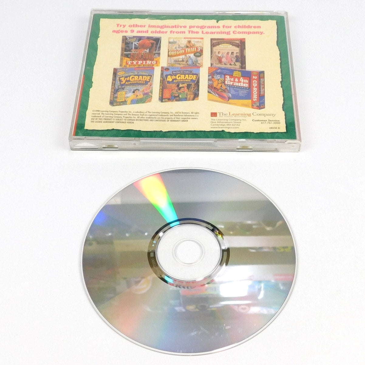 Amazon Trail 3rd Edition Rainforest Adventures PC CD ROM Tested Jewel Case 1998