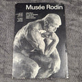 Vintage Musee Rodin Le Penseur The Thinker Paris Museum Rigid Foam Poster 16x24