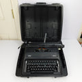 Royal Epoch Portable Manual Typewriter Black w/ Hard Carrying Case Tested