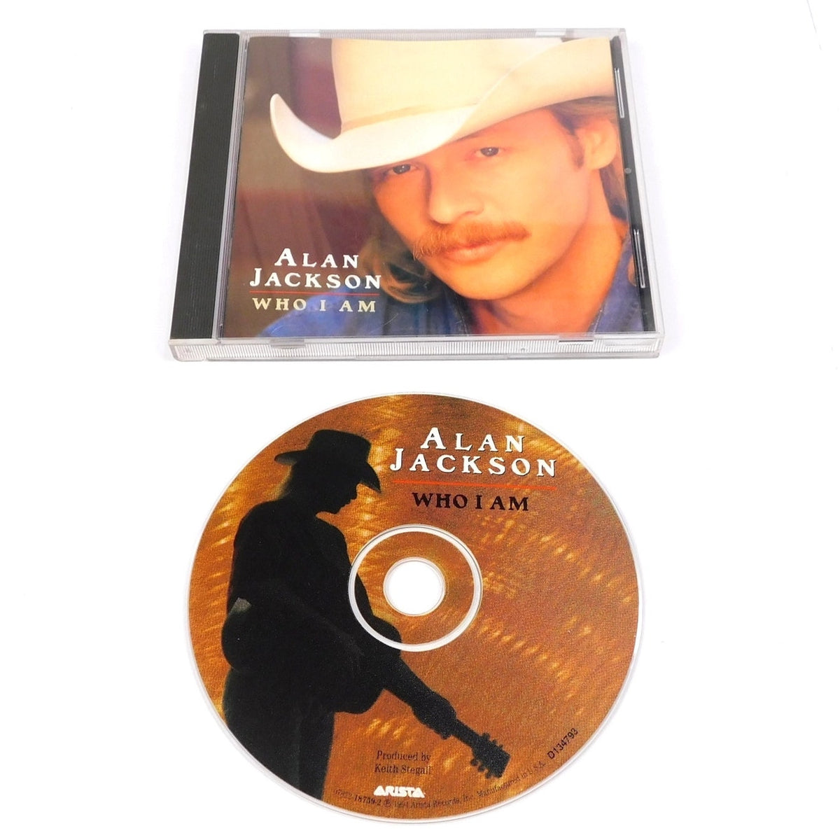 Alan Jackson Who I Am CD Tested 1994 Arista Records 18759-2
