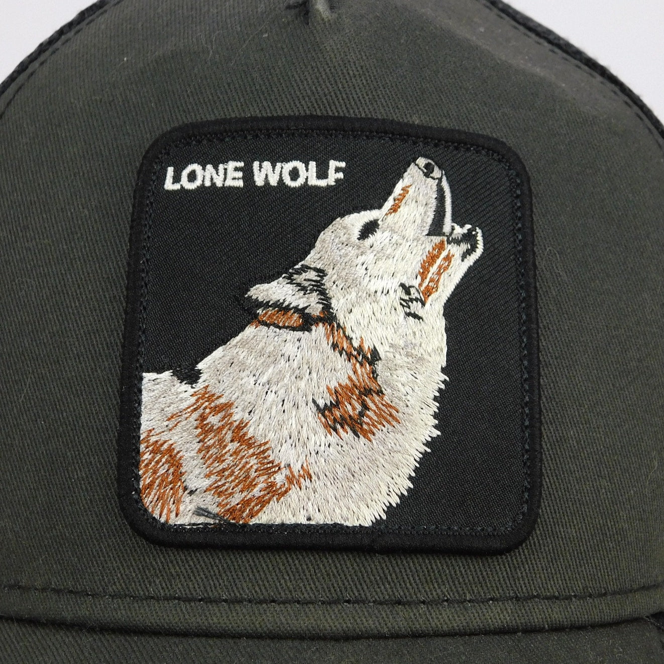 Goorin Bros The Farm Lone Wolf Trucker Hat - Adjustable