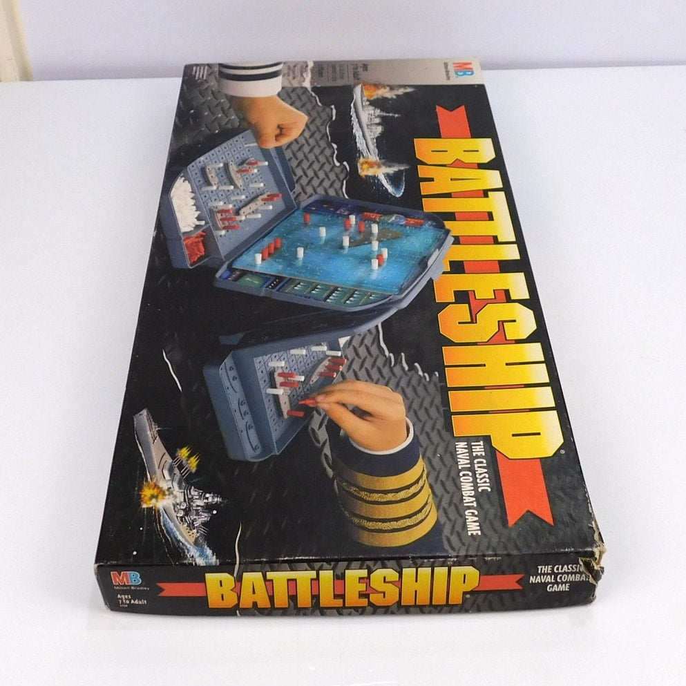 Vintage 1996 Milton Bradley Battleship Board Game Complete CIB No. 4730