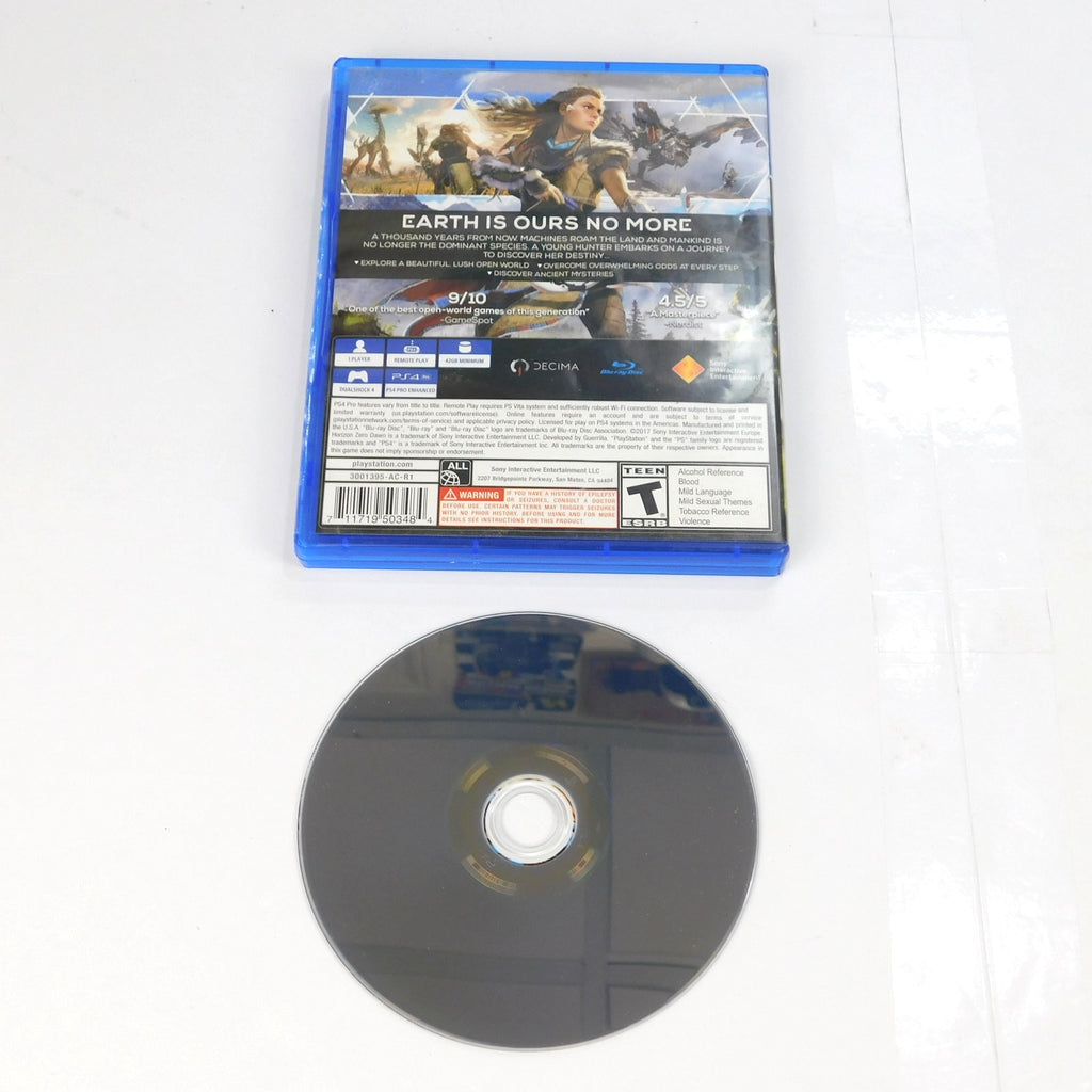Horizon Zero Dawn Sony Playstation 4 PS4 Complete CIB Tested Working 2017
