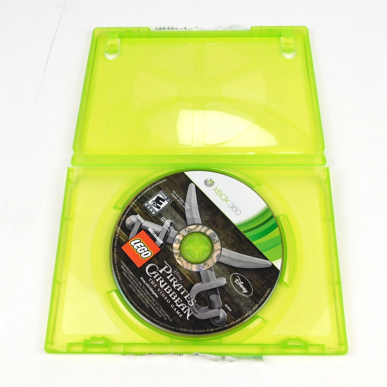 LEGO Pirates Of The Caribbean Microsoft Xbox 360 Tested No Manual Game And Case