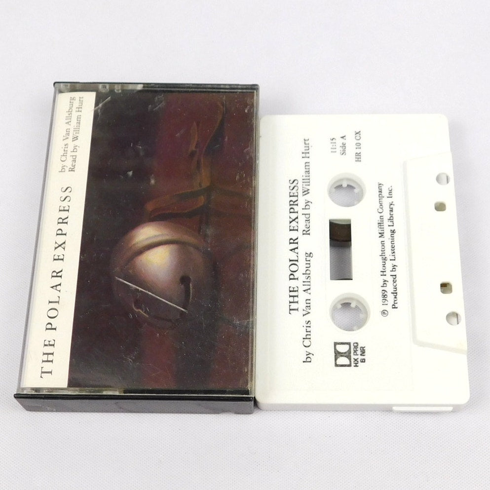 The Polar Express Read By William Hurt Cassette Book On Tape Tested 1989