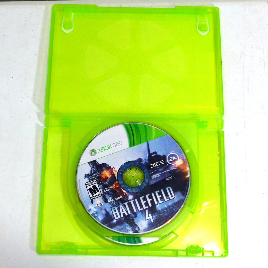 Battlefield 4 Microsoft Xbox 360 Tested Working 2 Discs No Manual