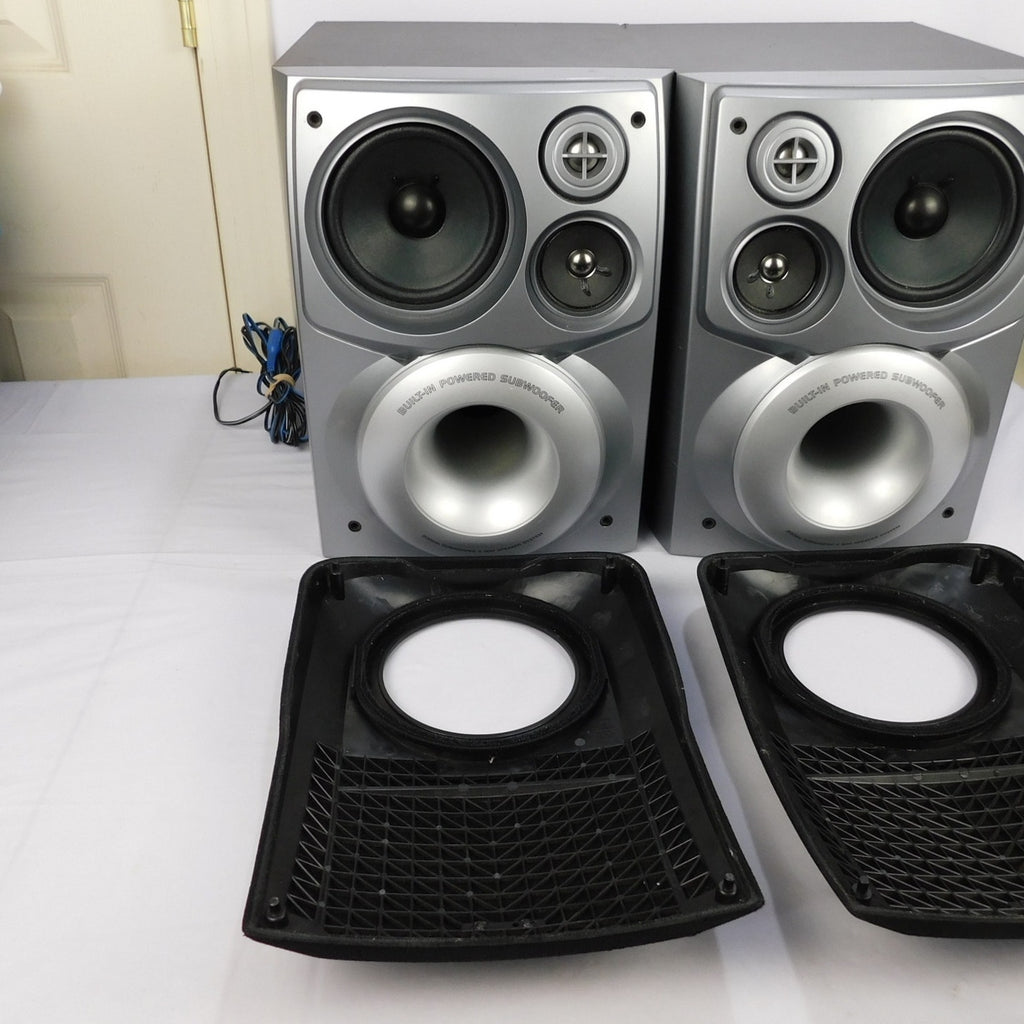AIWA SX-WNA909 3-Way Bass Reflex Speakers 90s Built In Subwoofers 150W