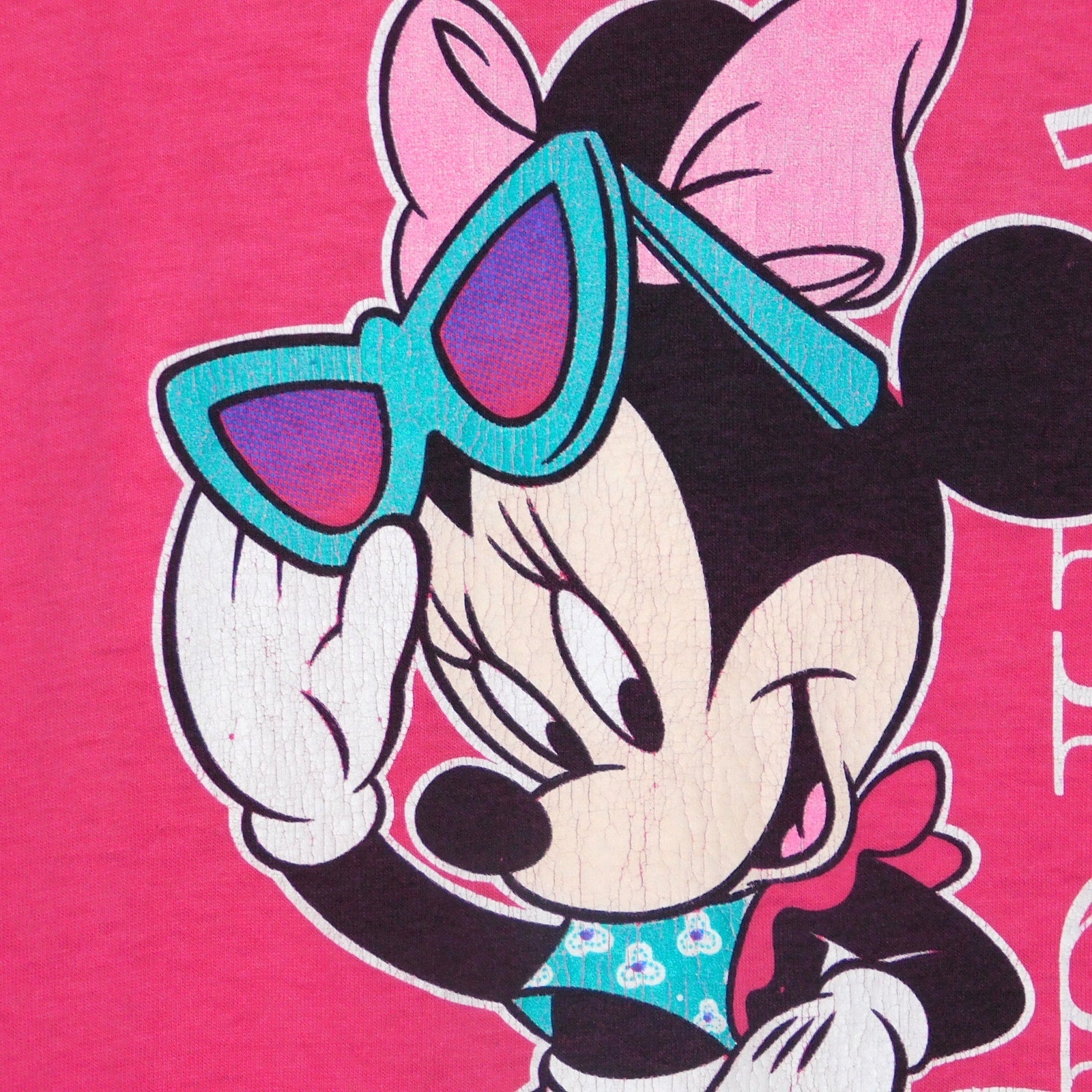 80s Velva Sheen Minnie Mouse Graphic T Shirt - Size M