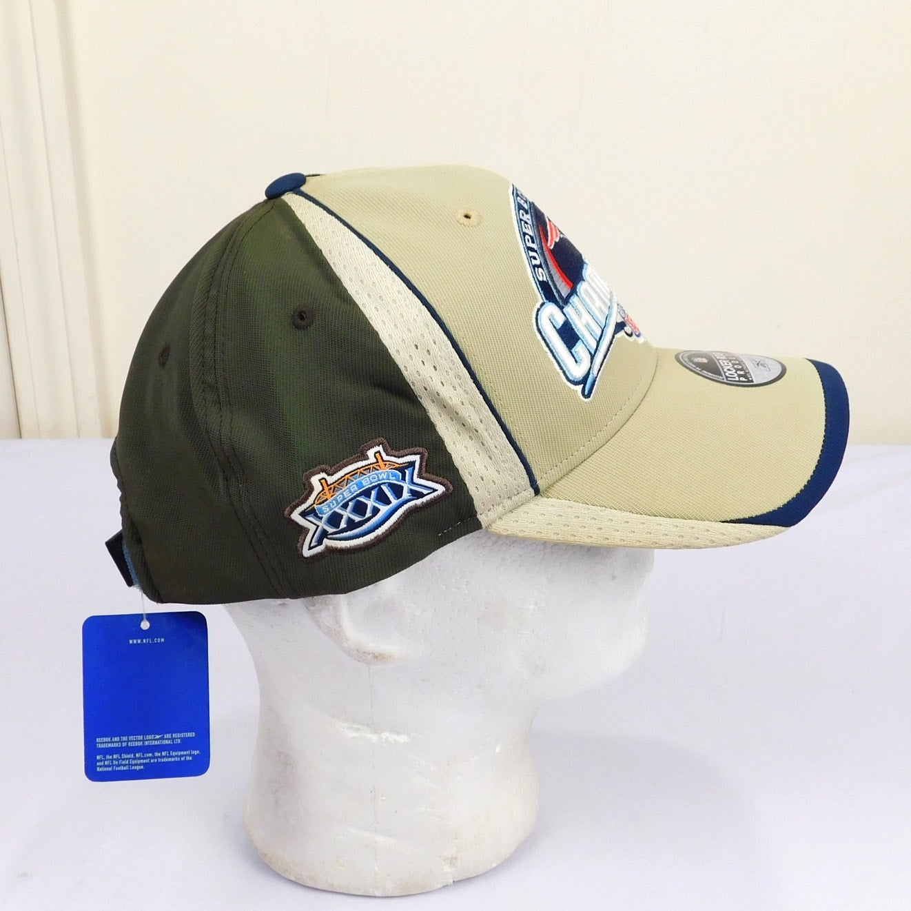 2005 New England Patriots Super Bowl 39 Champs Hat - Adjustable, NWT