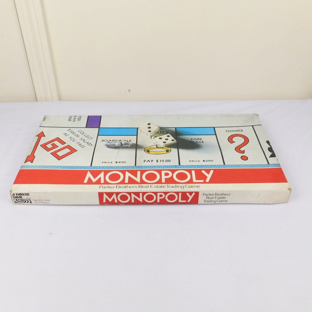 Vintage Monopoly Board Game 1974 Complete In Box Parker Brothers