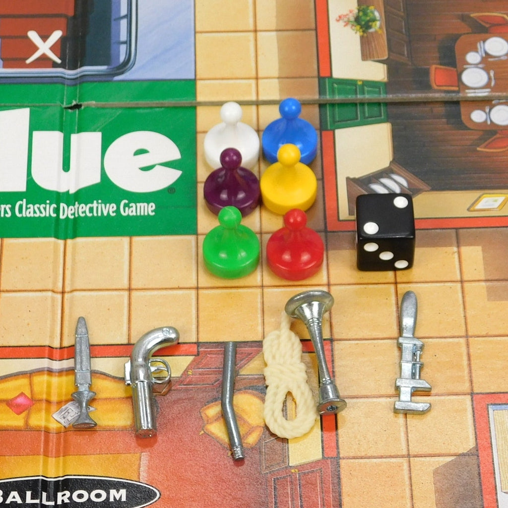 1998 Parker Brothers Clue Classic Detective Board Game Complete CIB
