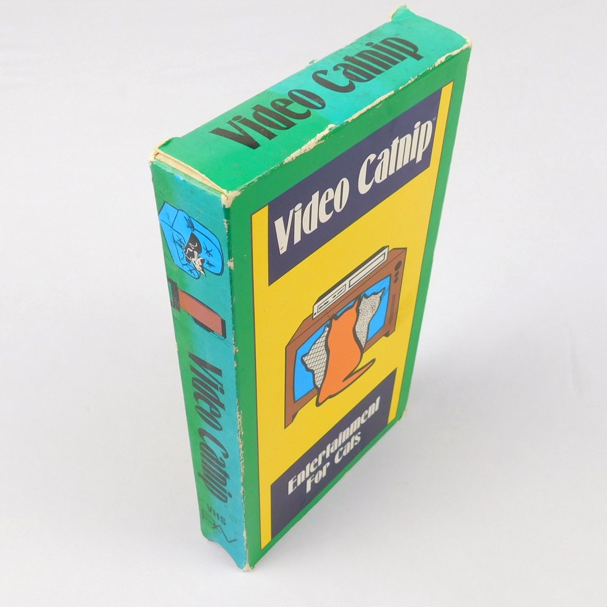 Video Catnip Entertainment For Cats VHS Tested 1989 Pet A Vision Cat Videos Tape