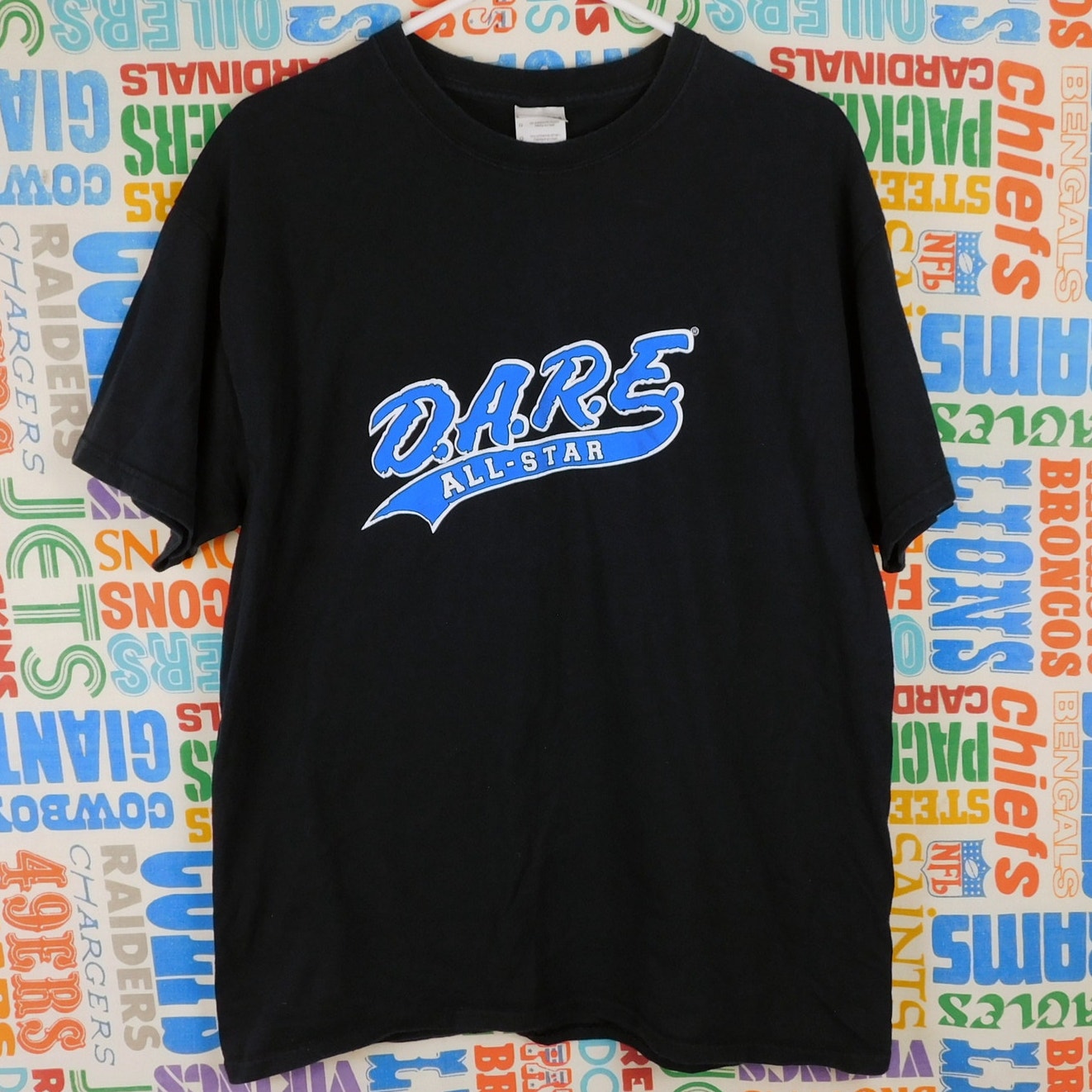 Y2K D.A.R.E. All Star T Shirt - Size L