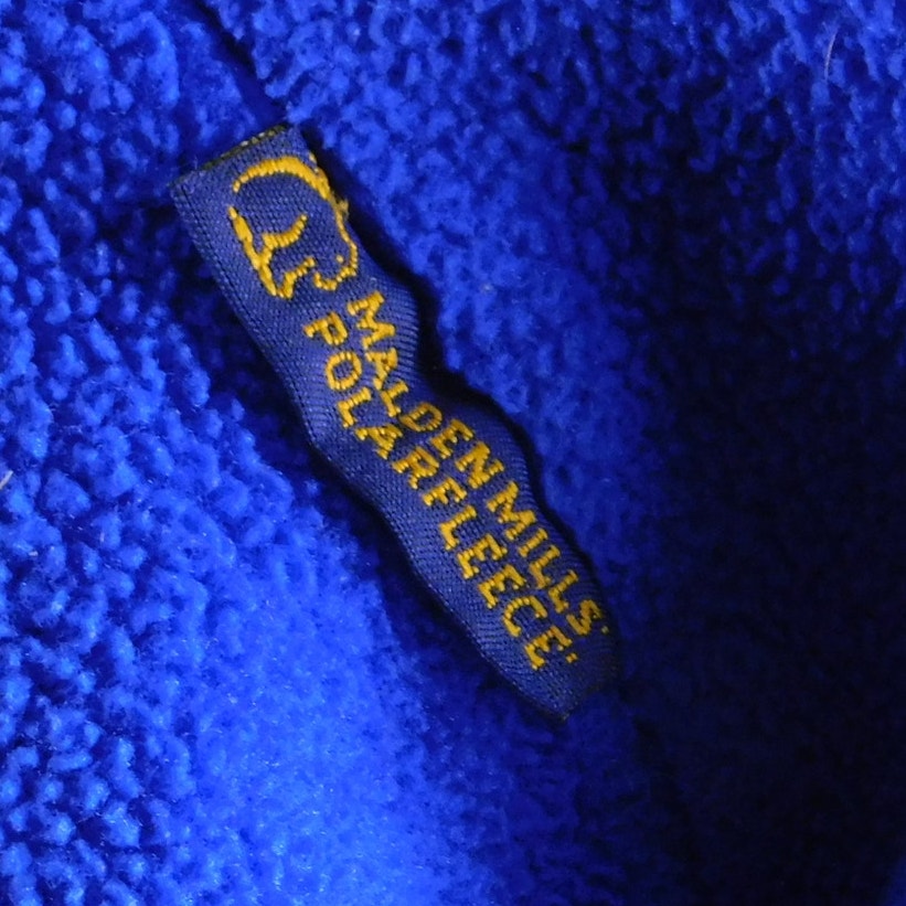 90s Champion Quarter Zip Fleece Pullover - Size XL