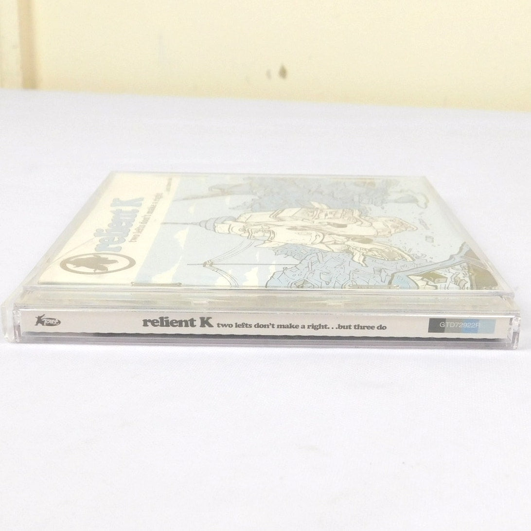 Relient K Two Lefts Don't Make A Right But Three Do CD Tested 2003 Gotee Records