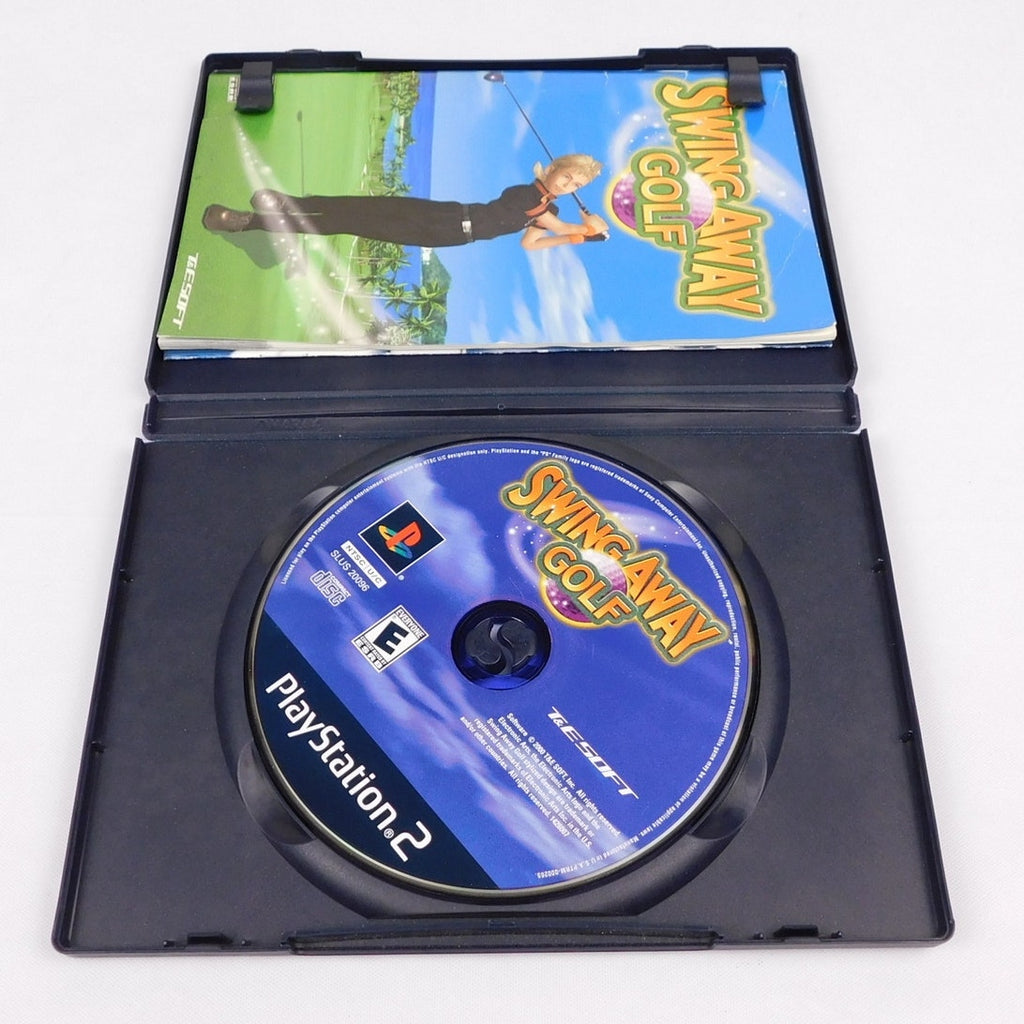 Swing Away Golf Sony Playstation 2 PS2 Complete CIB Tested Working