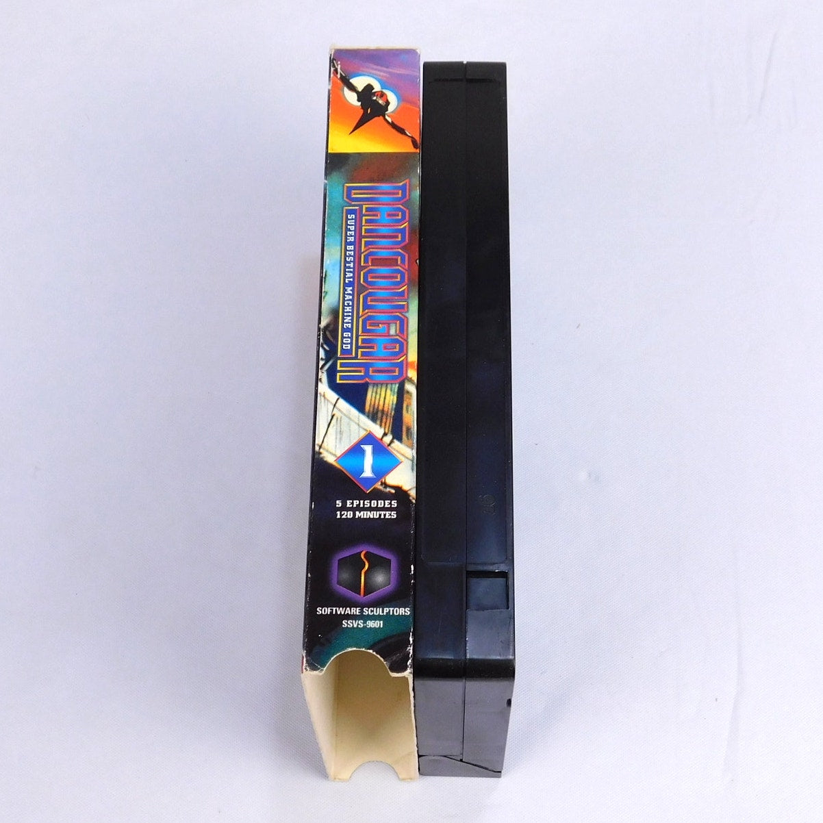 Dancougar Volume 1 VHS Anime Promo Tape Tested 1996 Dancouga English Subtitles