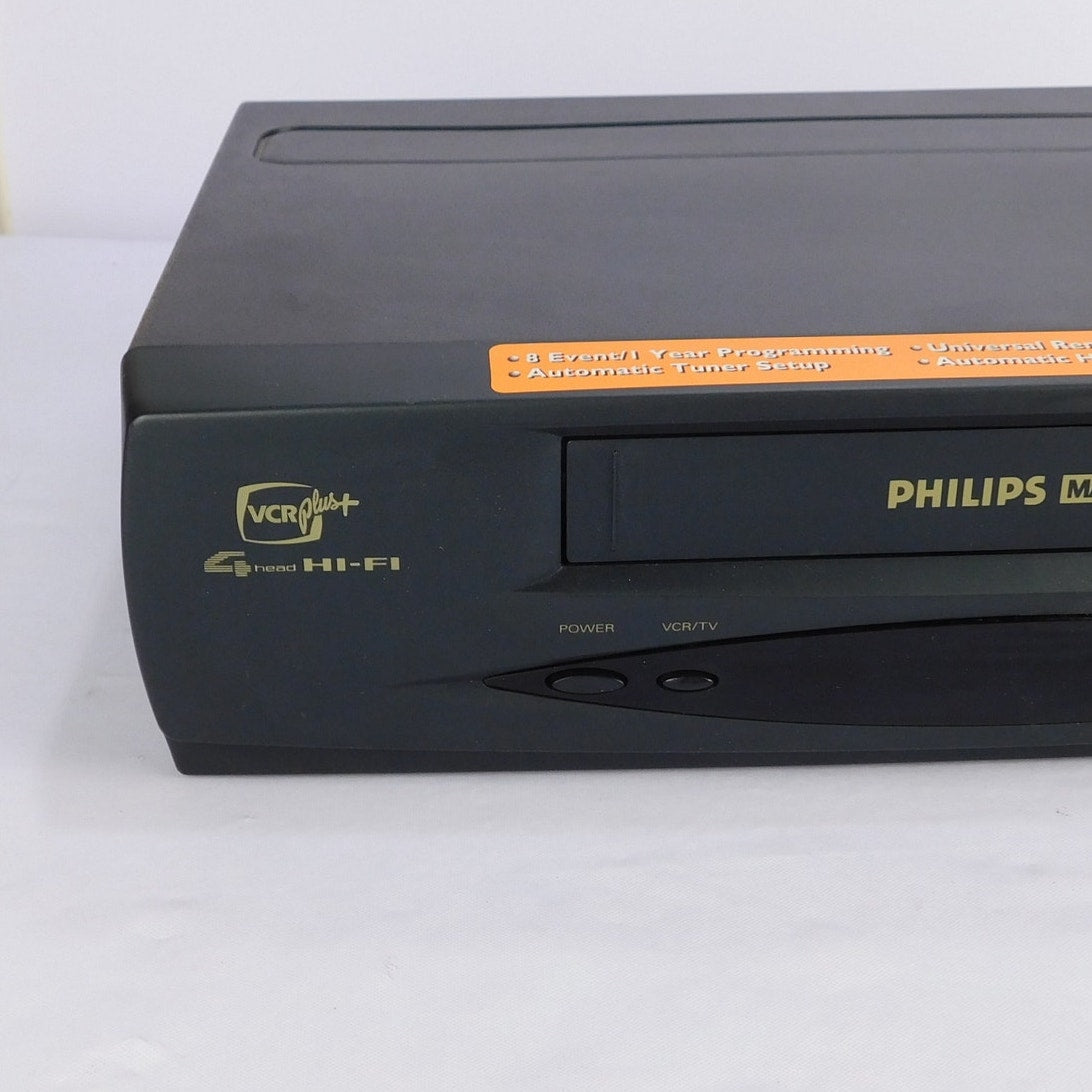 Philips Magnavox VCR VHS Player VRX360AT22 Tested Working No Remote