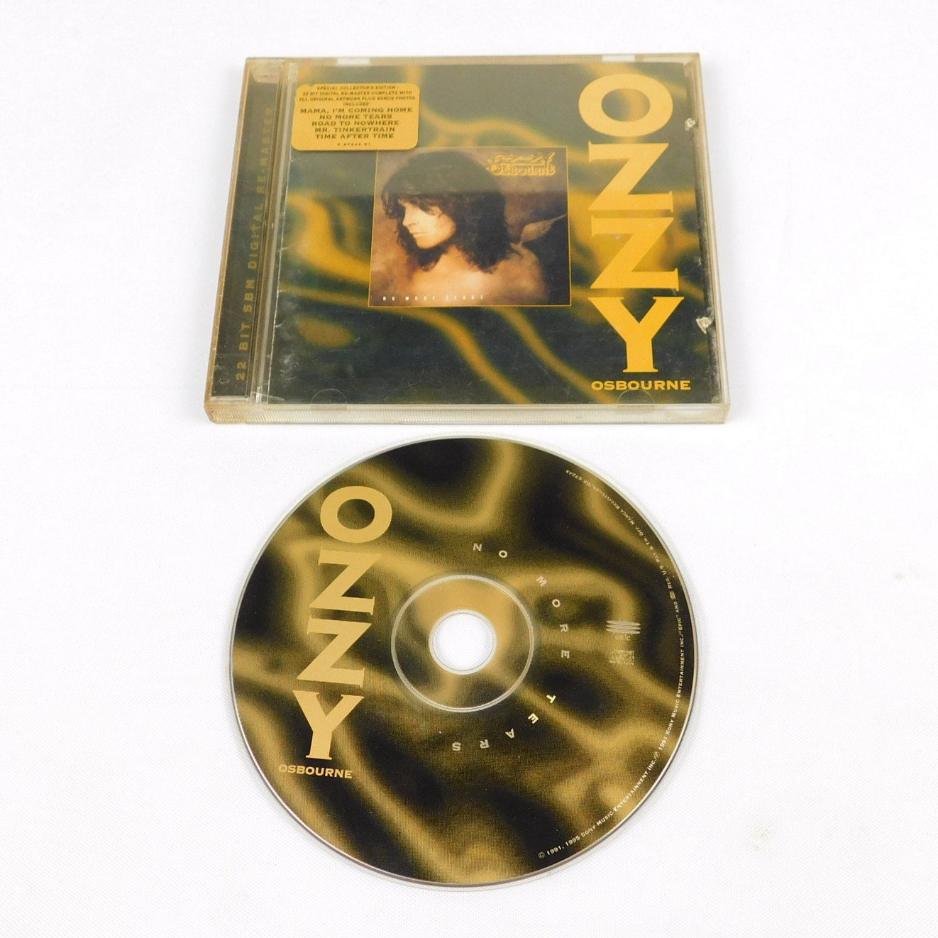 Ozzy Osbourne No More Tears CD 1995 Digital Remaster Tested Epic EK 67243