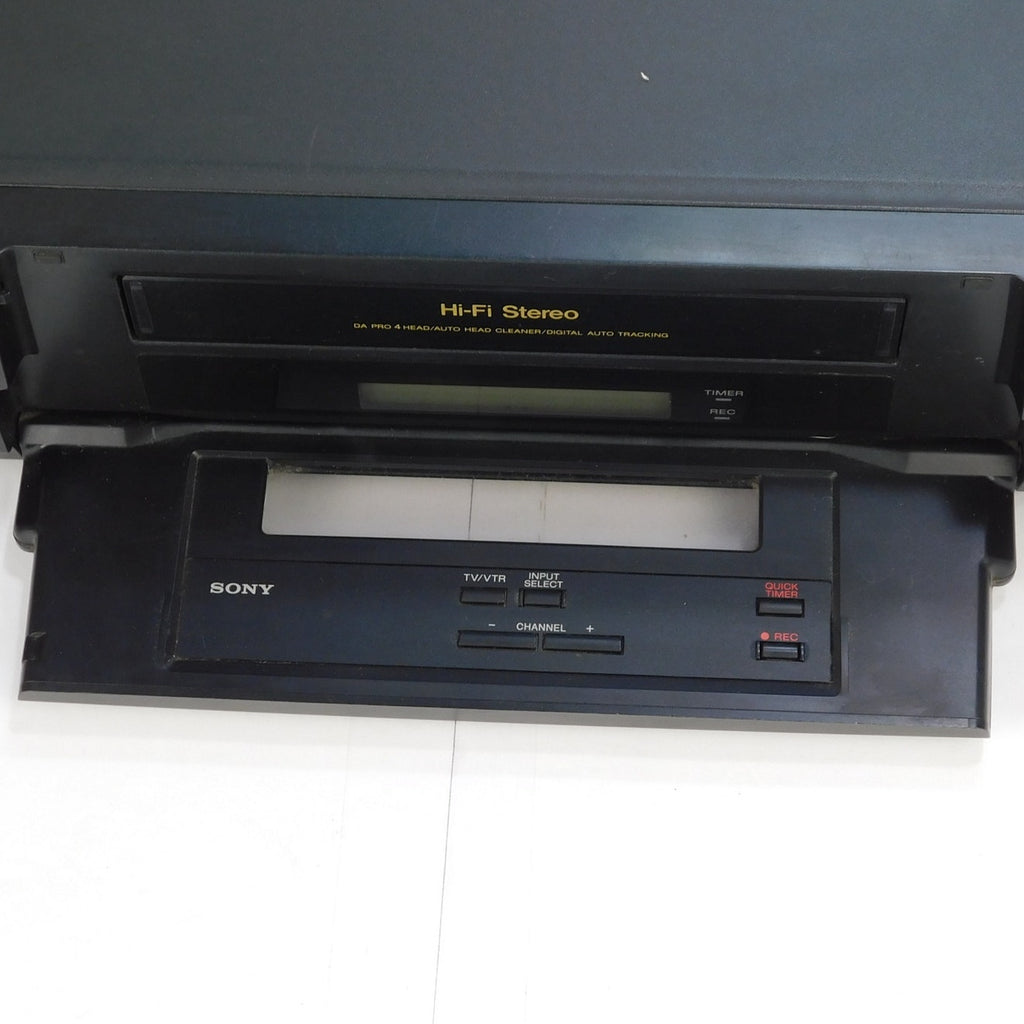 Sony SLV-720HF VHS VCR Hi-Fi Stereo 4 Head New Belts Tested Working No Remote