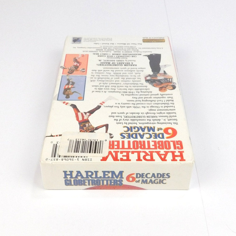 Harlem Globetrotters 6 Decades of Magic VHS 1996 Sealed Louis Gossett Jr