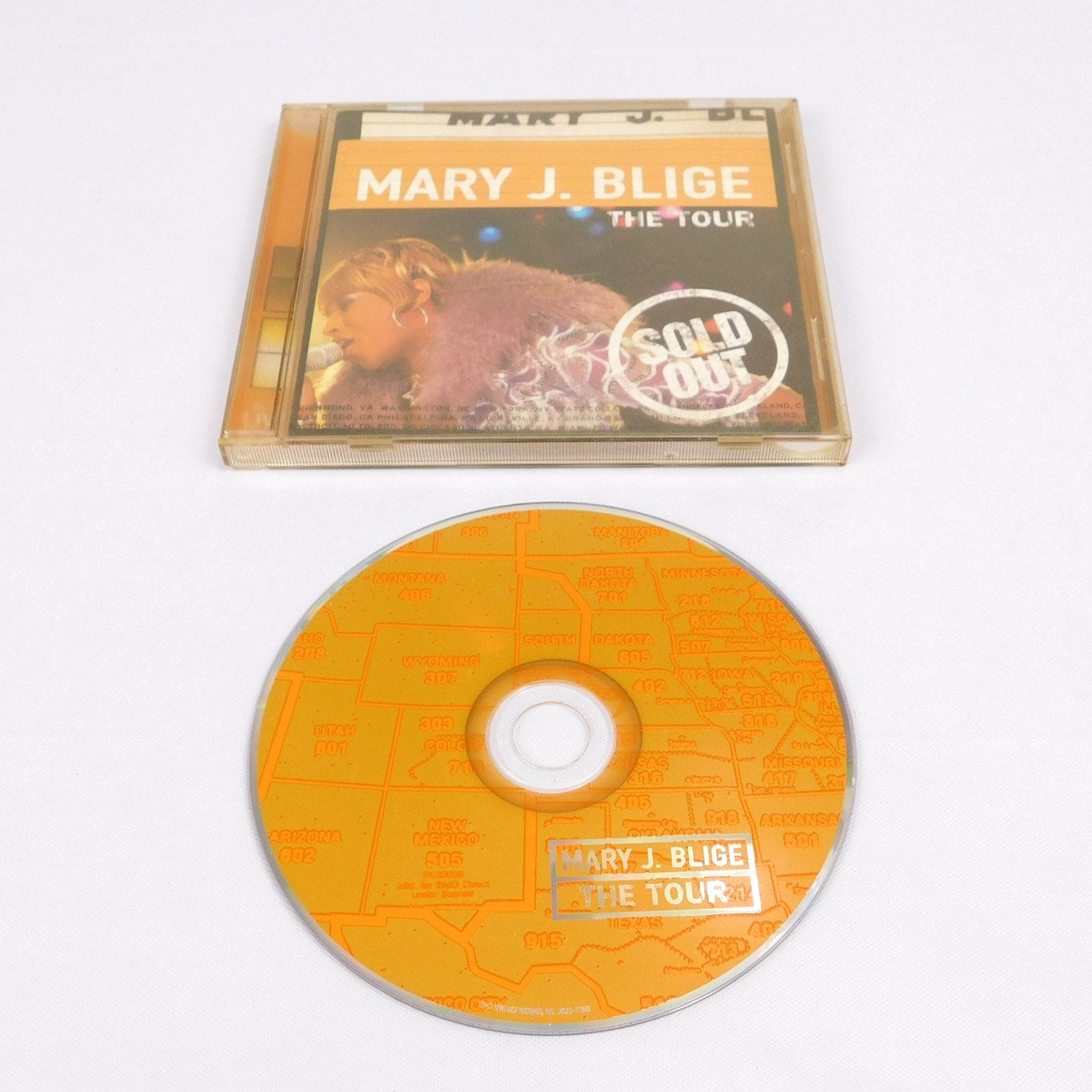 Mary J Blige The Tour CD Tested 1998 MCA Records MCAD-11848