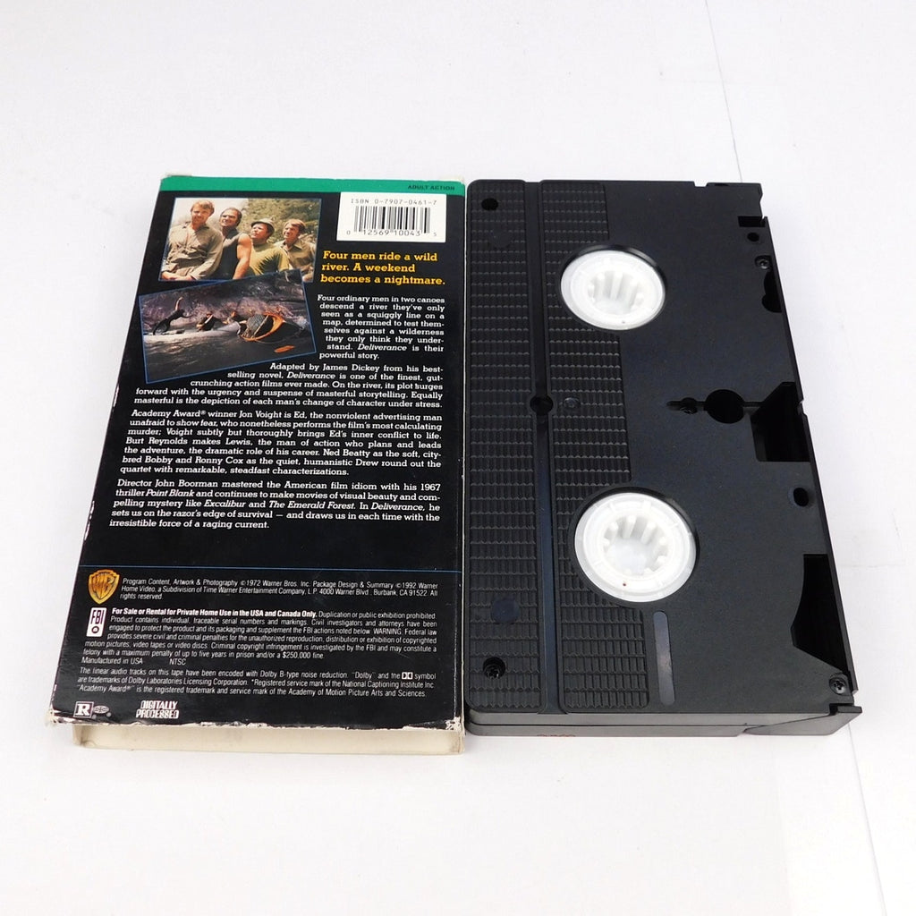 Deliverance VHS Tested 1992 Release Warner Bros Home Video