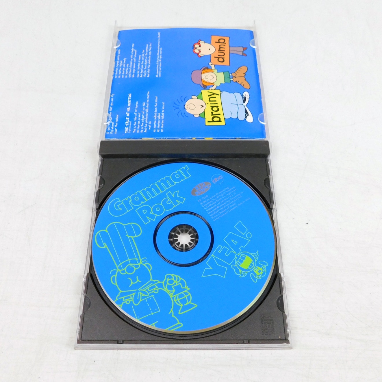 School House Rock Grammar Rock CD 1997 Tested With Lyric Sheet Rhino R2 72612