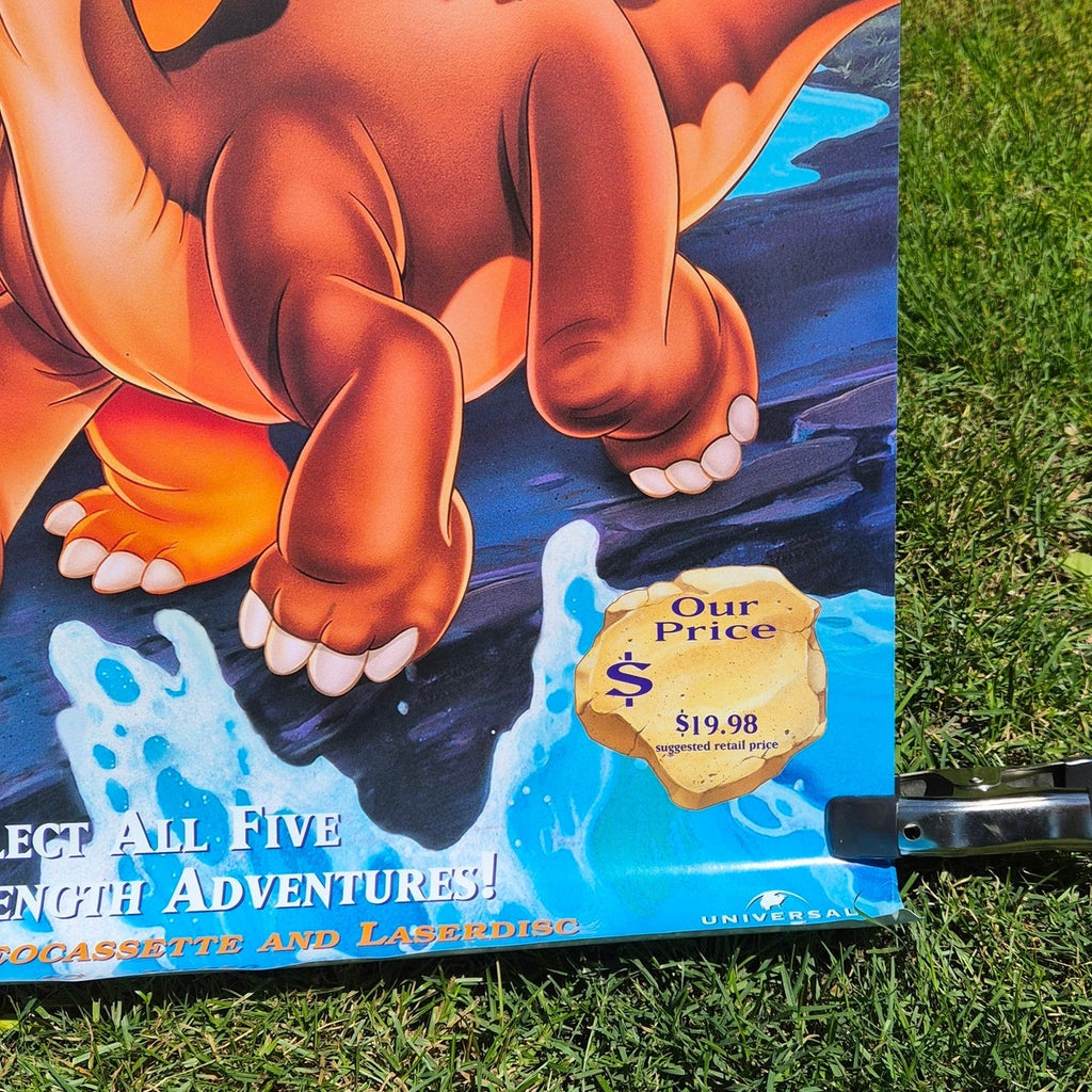 Land Before Time V The Mysterious Island 1997 Video Store Promo Poster