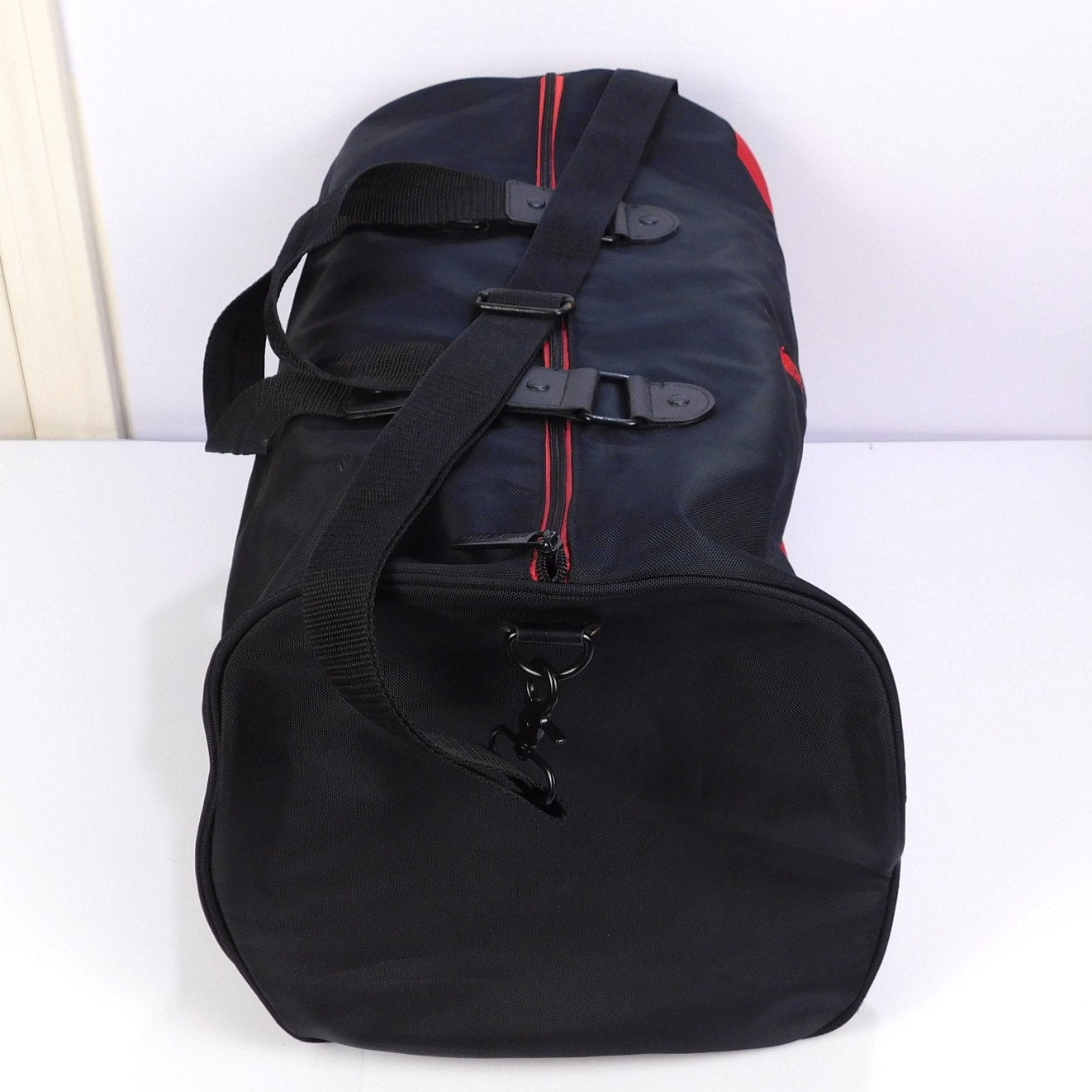 Polo Ralph Lauren Fragrances Promo Duffel Bag Black Red Pony Travel Gym 20x12x12