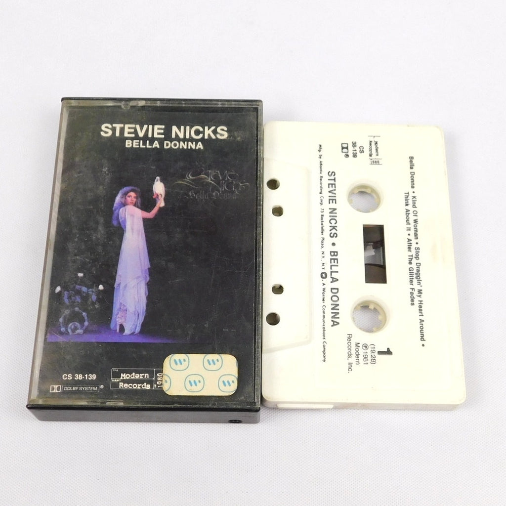 Stevie Nicks Bella Donna Cassette 1981 Tested Modern Records CS 38-139