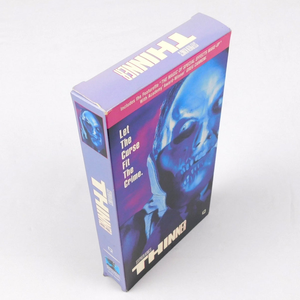 Stephen King's Thinner VHS 1996 Tested Republic Pictures Body Horror