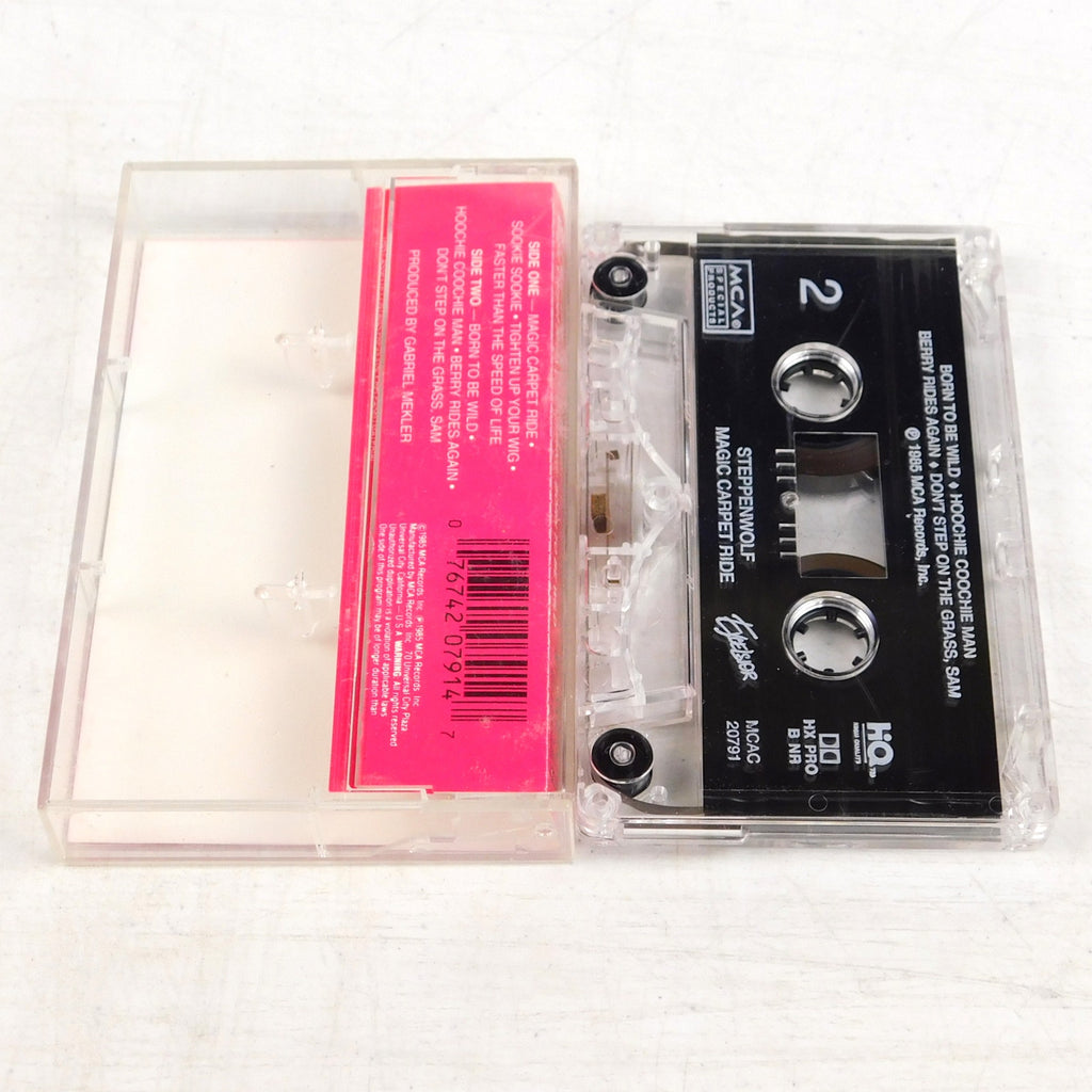 Steppenwolf Magic Carpet Ride Cassette Tested 1985 MCA Records MCAC 20791